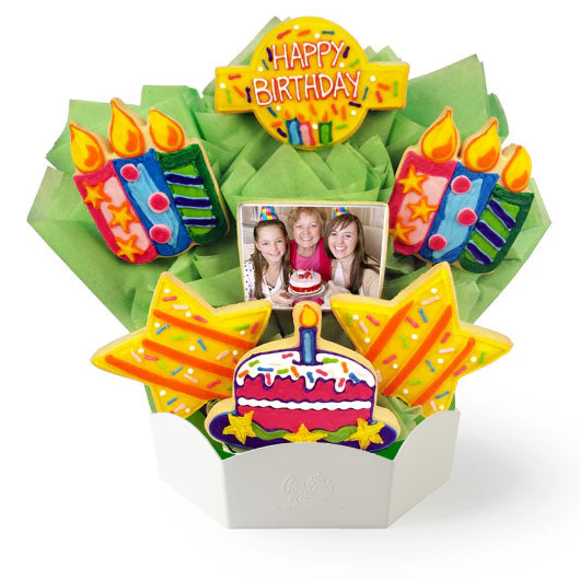 Photo Cookies - Confetti and Candles Bright - Image 4