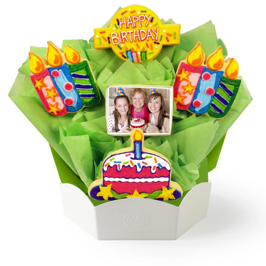 Photo Cookies - Confetti and Candles Bright - Image 5