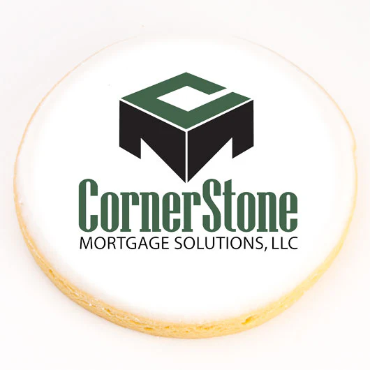 Large Circle Logo Cookies - Image 3