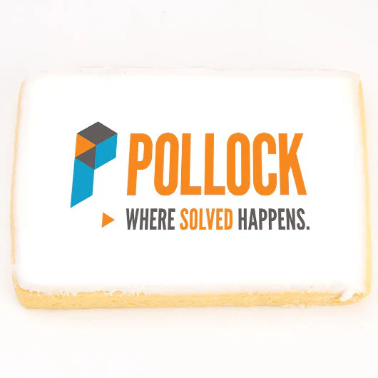 Large Rectangle Logo Cookies - Image 3