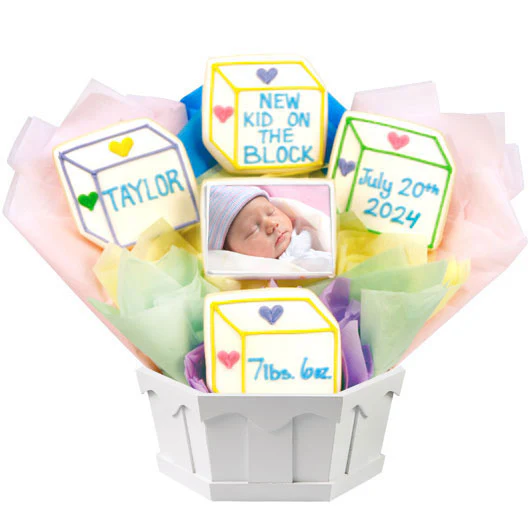 Photo Cookies -  Baby Blocks - Image 2