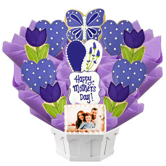 Photo Cookies - Lovely Lavender For Mom - Image 3