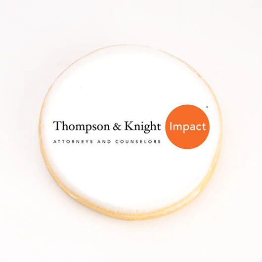 Small Circle Logo Cookies - Image 3