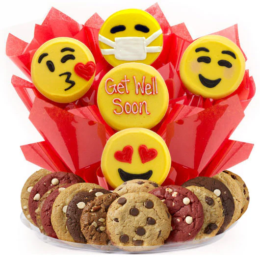 Sweet Emojis BouTray™-Get Well - Image 4