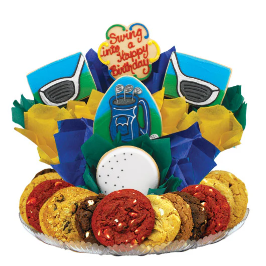 Swing into a Happy Birthday BouTray™ - Image 2