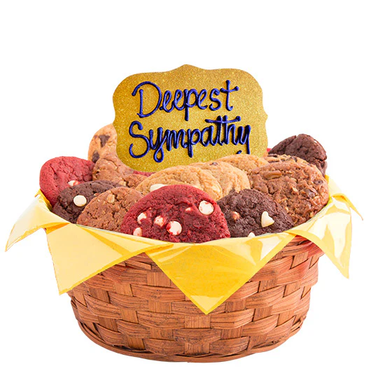 Sympathy Flowers Basket - Image 2